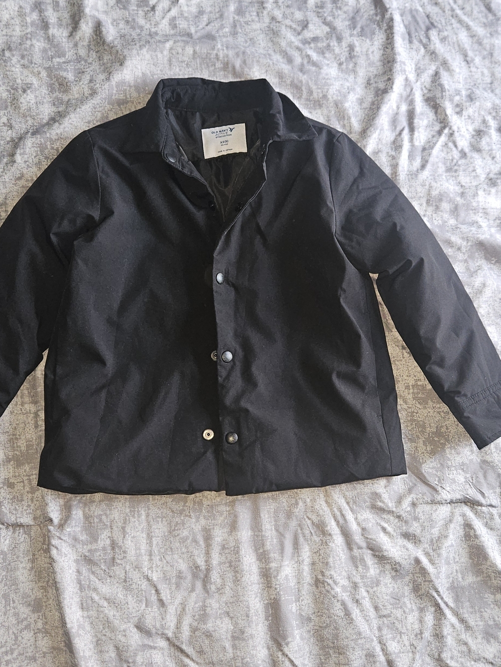 Old Navy Black Active StretchTech Jacket